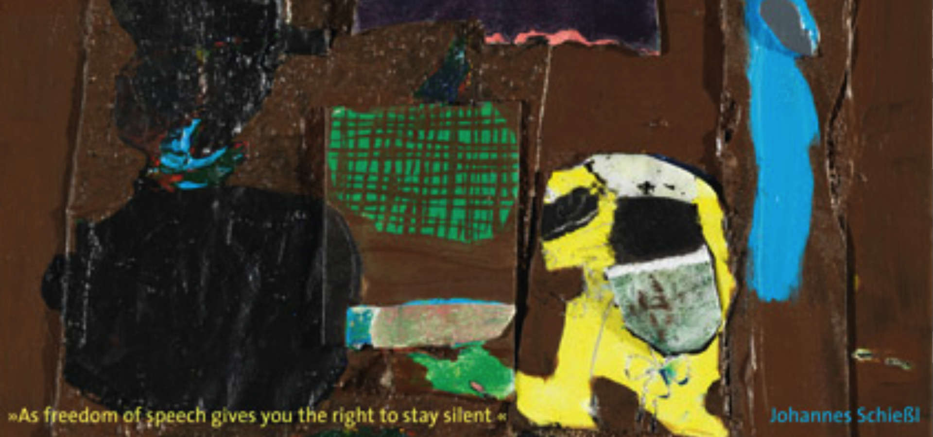 »AS freedom of speech gives you the right to stay silent«, Johannes Schießl