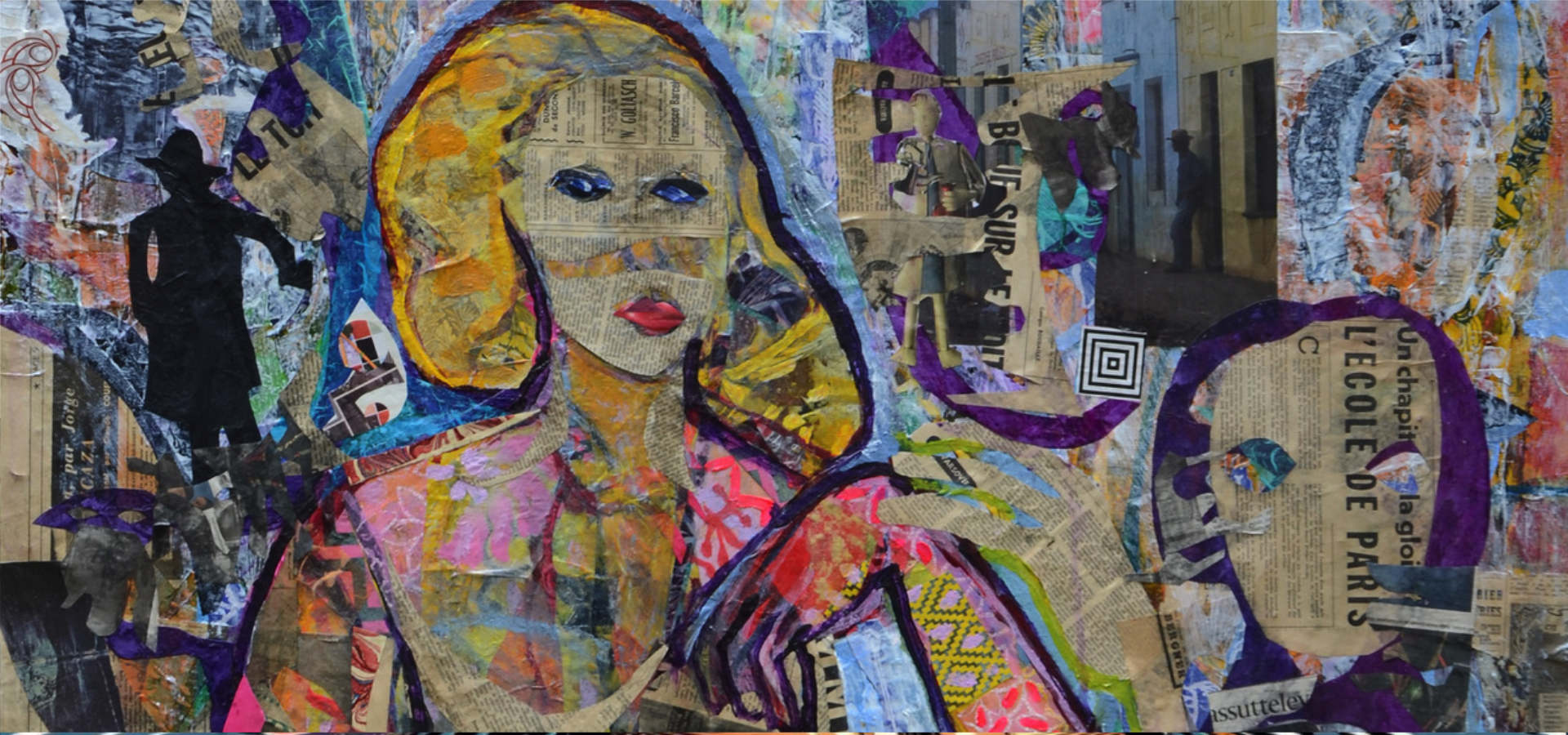 „Aigl Art« Gedächtnisausstellung mit Collagen von Tuija Unho-Berger