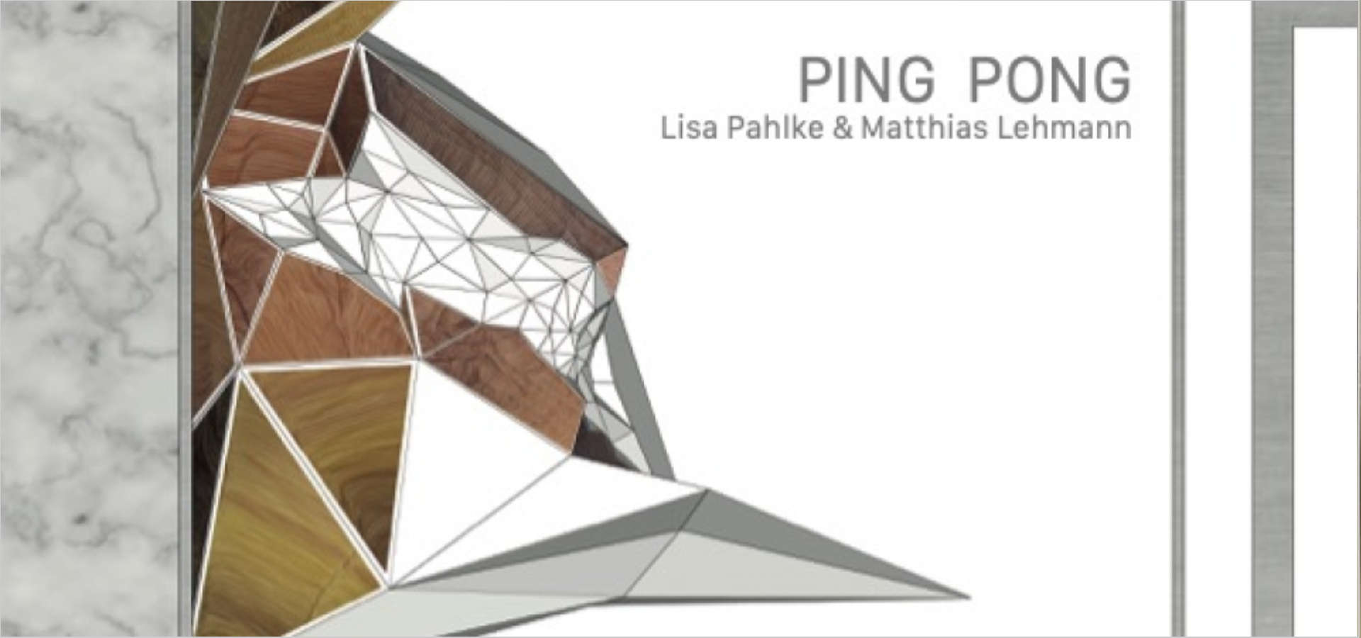 »Ping Pong«, Lisa Pahlke und Matthias Lehmann, Kunstverein Meißen