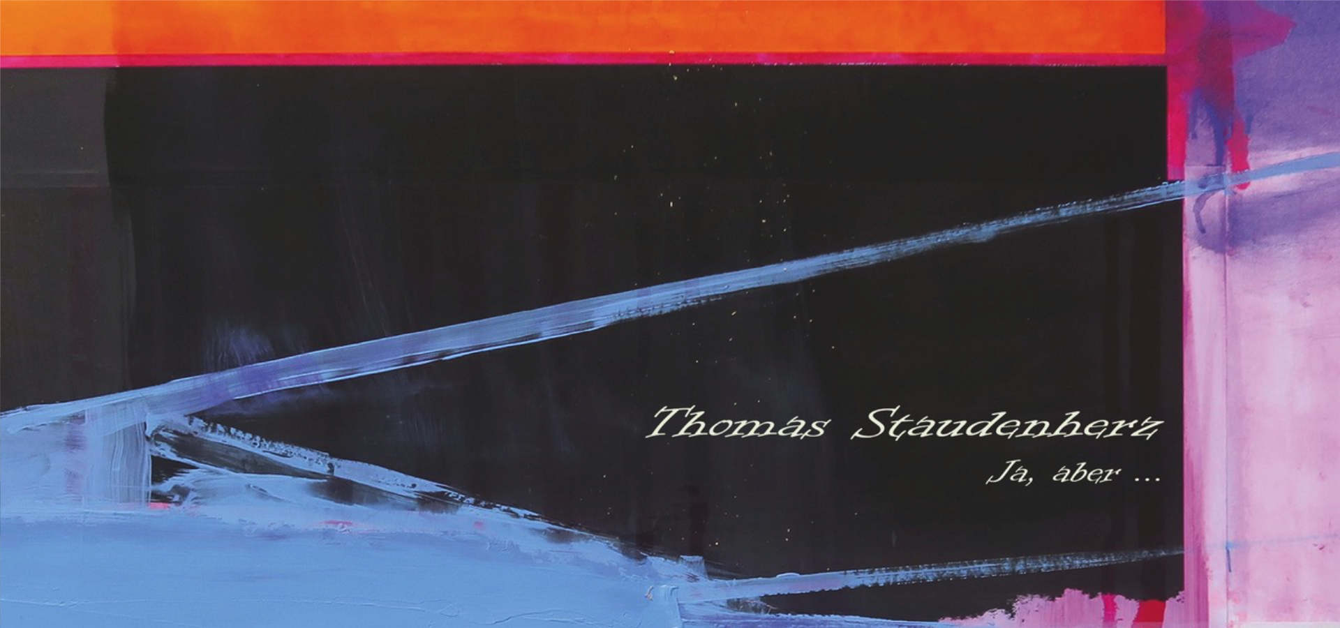 »Ja, aber ...«  Thomas Staudenherz,  Berlin