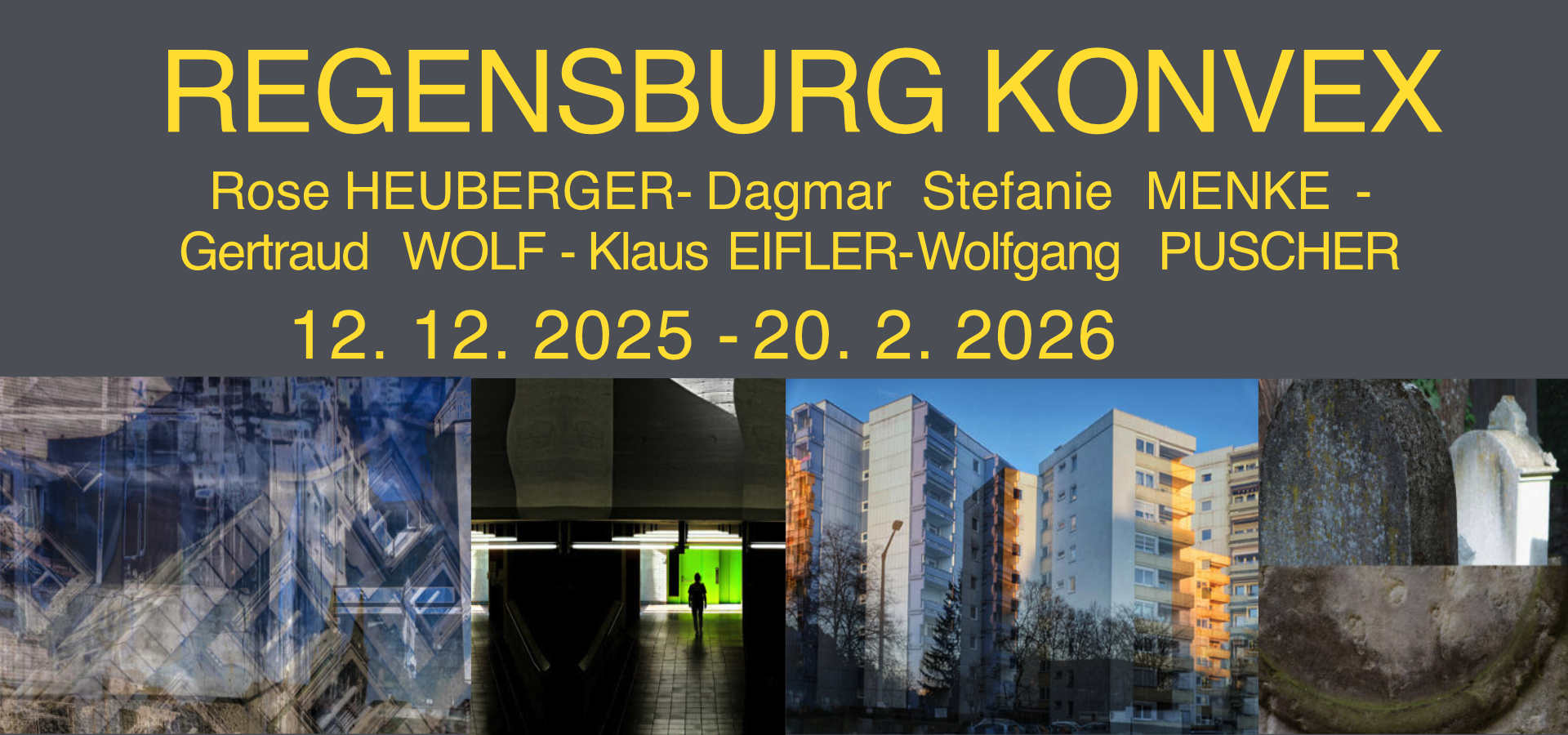 »Regensburg convex«  Austauschprojekt mit der Fotogalerie G4 Ch