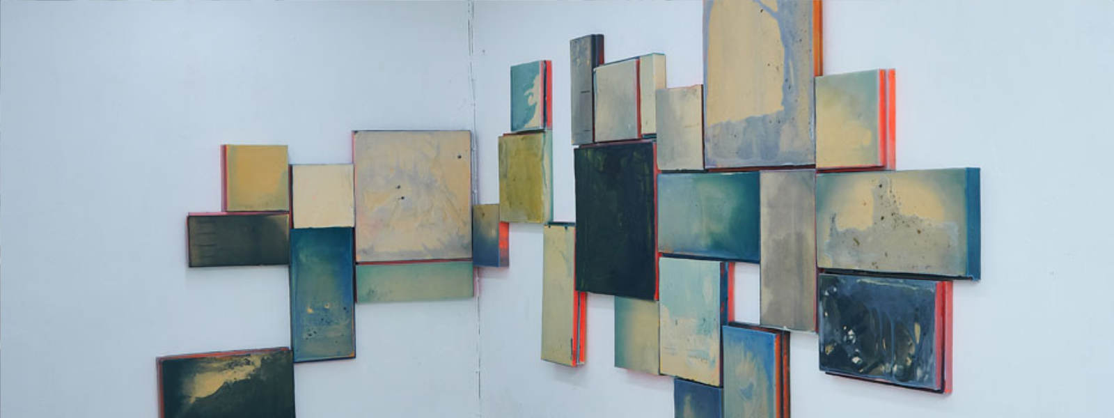 17. Mai bis 16. Juni 2019: »GKK Krefeld zu Gast im NKV« Barbara Adamek, Christiane Behr, Willy Heyer - Foto: Wolfram Schmidt