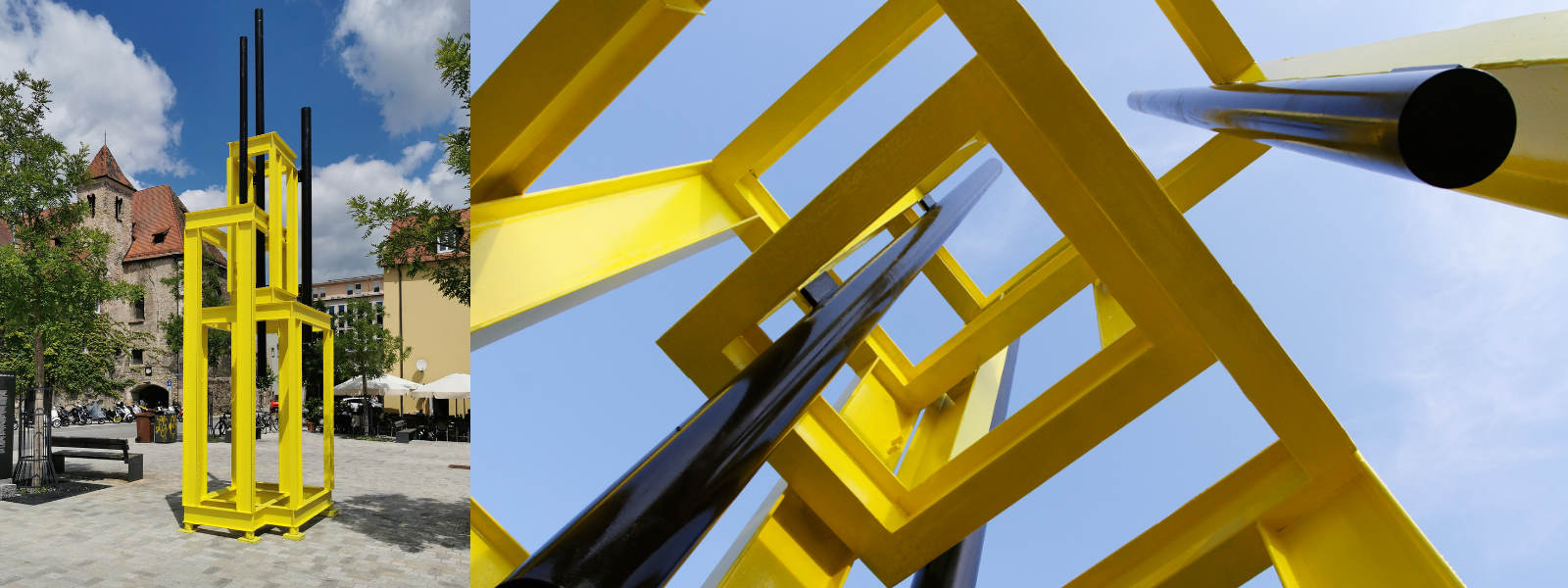 35 Jahre Neuer Kunstverein11. Juni bis 10. Juli 2022: »Turm für Jan Palach« und »In Farbe« des tschechischen Bildhauers Václav Fiala.