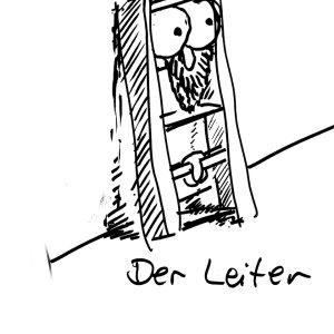 der Leiter - Zeichnung 2021